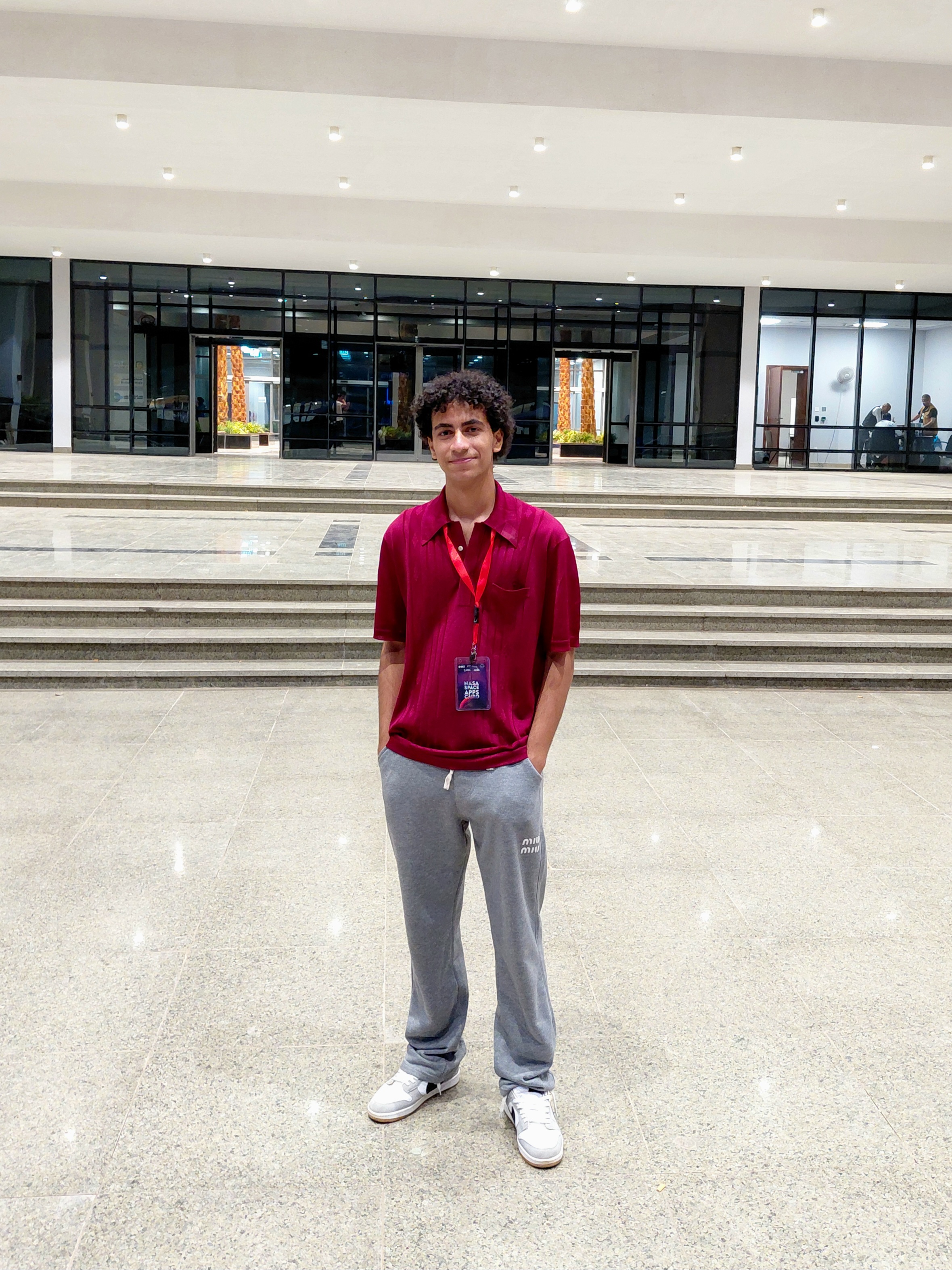 Zeyad M. Nagi at the NASA Space Apps Challenge